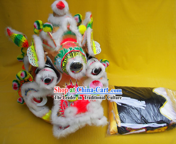 Chinese Classic Kylin Qi Lin Dance Costumes Complete Set