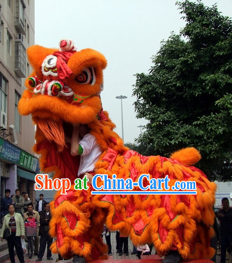Chinese New Year Lion Dancing Costumes Complete Set