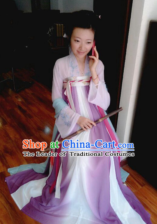 Traditional Chinese Ancient Tang Dynasty Clothing Imperial Dresses Beijing Classical Chinese Hanfu Clothing for Women