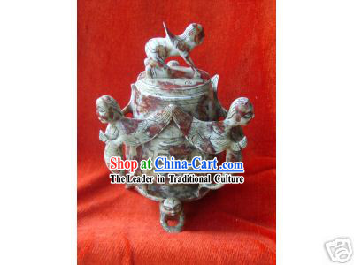 Jade Flying Man Censer