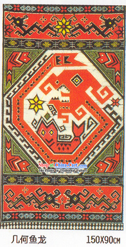Batik Hanging- Ancient Fishes
