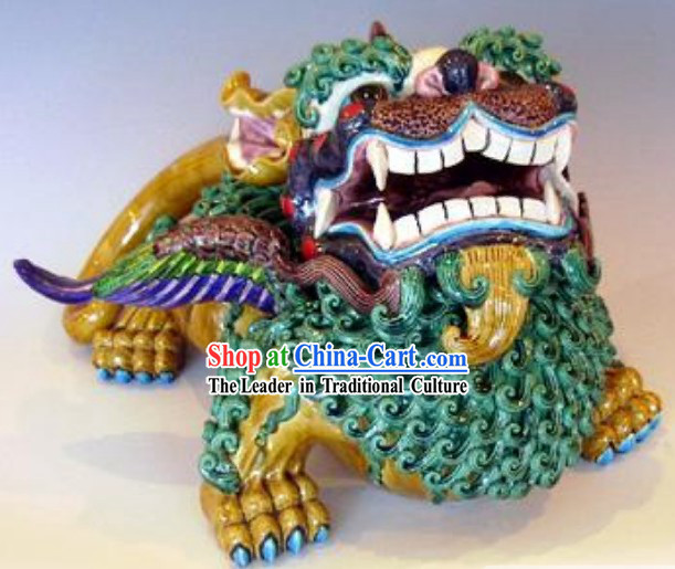 Chinese Cochin Ceramics-Deer of God