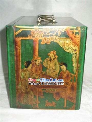 Chinese Classic Palace Antique Mahjong Box