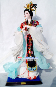 Handmade Peking Silk Figurine Doll - Diao Chan