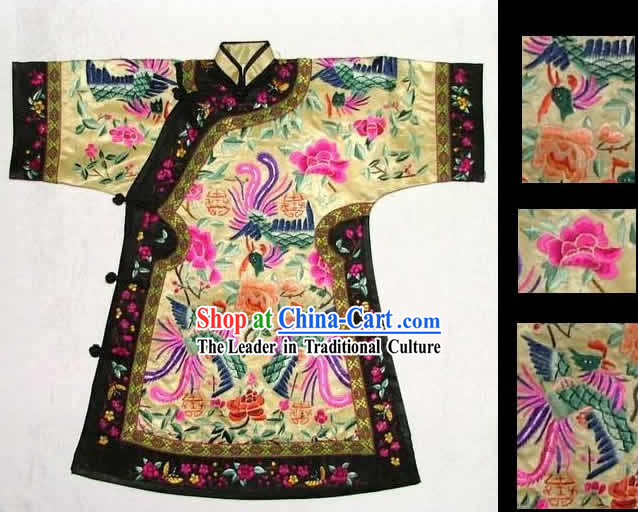 100_ Hand Made Embroidery Robe of Chinese Empress