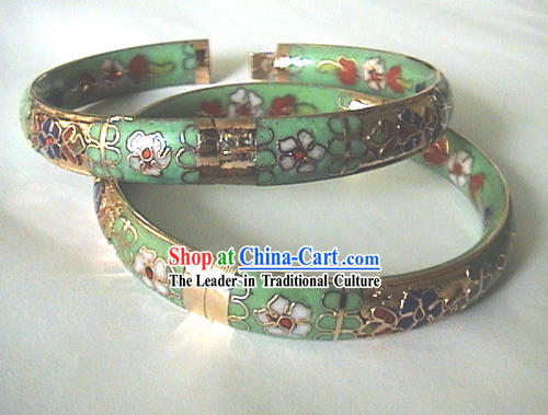 Jingde Town Spring Cloisonne Bracelet