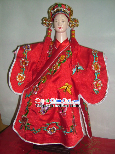 Chinese Classic Handmade Hand Puppet-Zhang Sheng