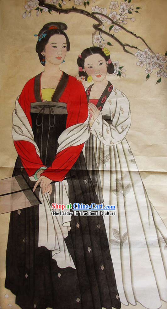 Chinese Traditional Painting-Princess Journey