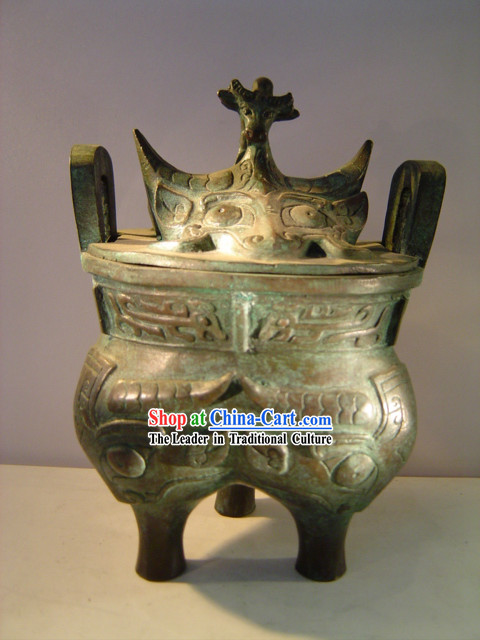 Chinese Classic Archaize Bronze Ware-Palace Bo Ju Ge