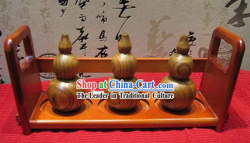 Chinese Hand Made Wooden Tooth-pick Holder