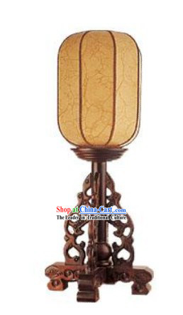 Chinese Traditional Palace Wood Reading Lantern