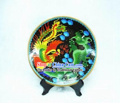 Dragon and Phoenix- Cloisonne Enamel Painting Kits