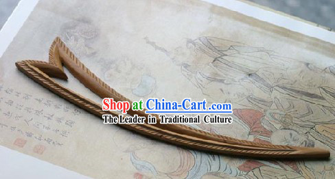 Hand Carved Chinese Traditional Walnut Hair Pin _Hairpin_- Inspiration