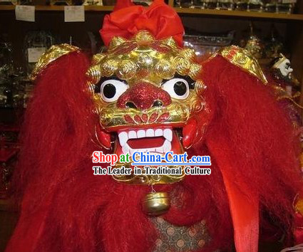 Chinese Hand Made Lion Dance Puppet for Performance