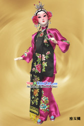 Handmade Peking Silk Figurine Doll - Chi Yu Zhuo