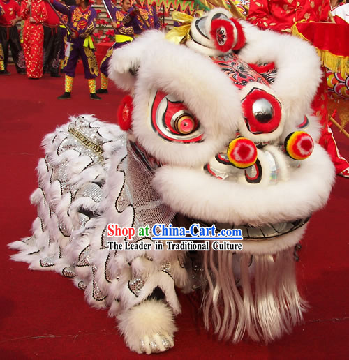 Top Chinese Classic Lion Dance Costumes Complete Set