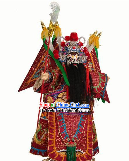 Chinese Classic Original Hand Puppet Handicraft - Ancient General