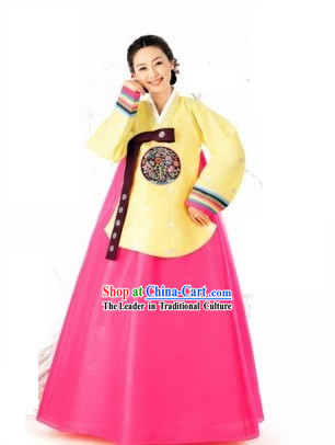 Classical Korean Hanbok Complete Set for Women