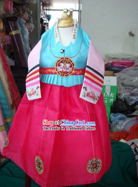 Korean Traditional Handmade Hanbok for Children