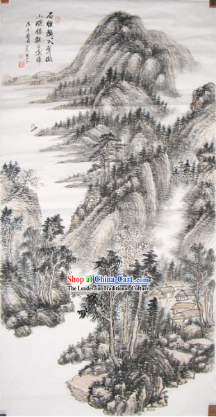 Chinese Traditional Painting - Very Beautiful by Wu Liangbao