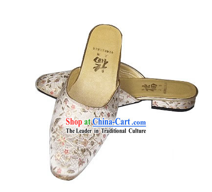 Chinese Traditional Handmade Satin Slipper