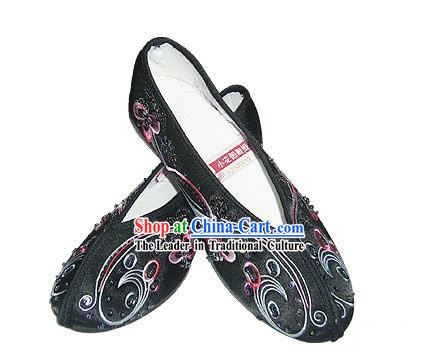 Chinese Traditional Handmade Beaded Shoes