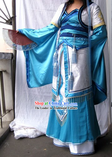 COSPLAY Chinese Ancient Swordwoman Costumes Complete Set