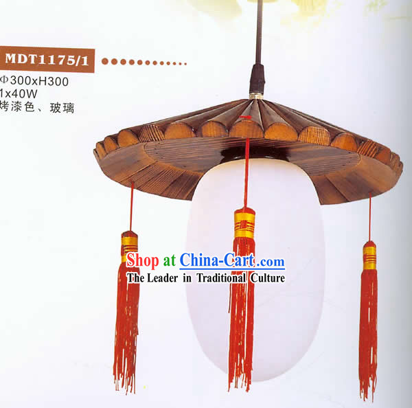 Chinese Traditional Hand Made Wooden Hanging Lantern
