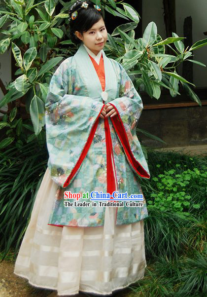 Ancient China Song Dynasty Costume Complete Set