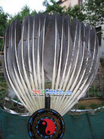 Zhuge Liang Tai Chi Goose Fur Fan