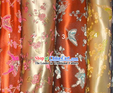 Traditional Butterfly Silk Fabric