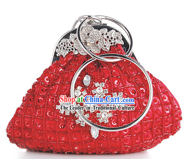 Traditional Chinese Wedding Silk Brocade Handbags