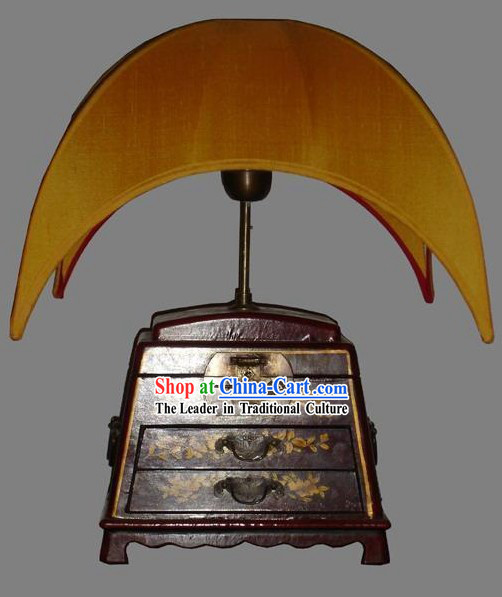 Chinese Antique Style Moon Silk Lantern