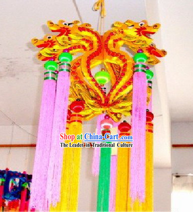 Chinese Handmade Dragon Parade Lanterns