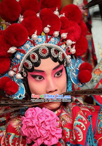 Chinese Handmade Peking Opera Hat