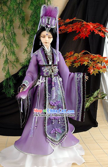 Ancient Chinese Magician Cosplay Costume Complete Set