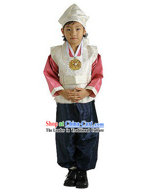 Traditional Korean Child Hanbok Complete Set