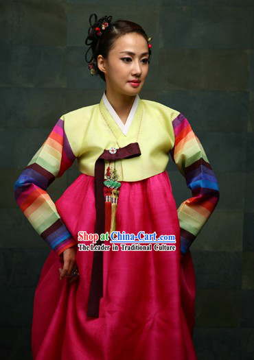 Traditional Korean Hanbok Dress