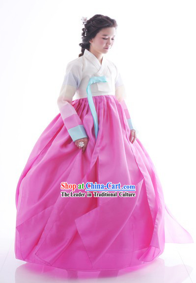 National Costume of Korea Traditional Korean Hanbok National Dress Set