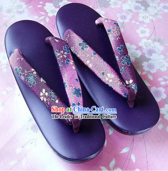 Japanese Kimono Shoes Set for Women