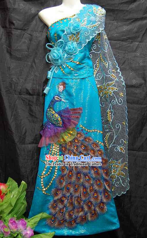 Water-splashing Festival Thailand Dress for Women