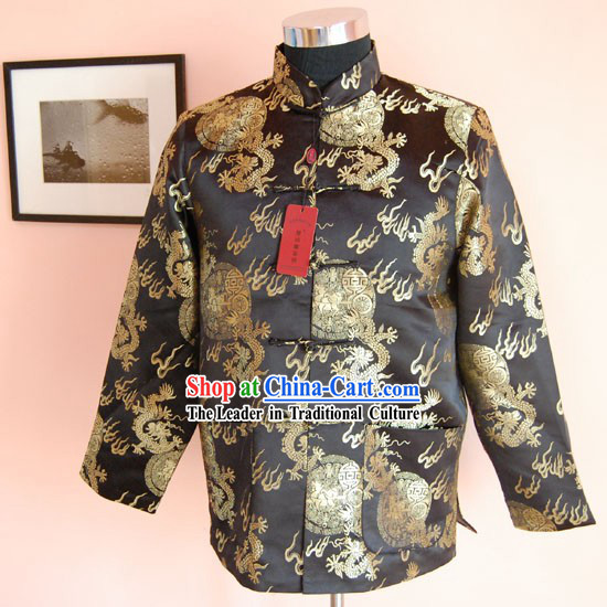 Chinese Traditional Birthday Clothing for Men