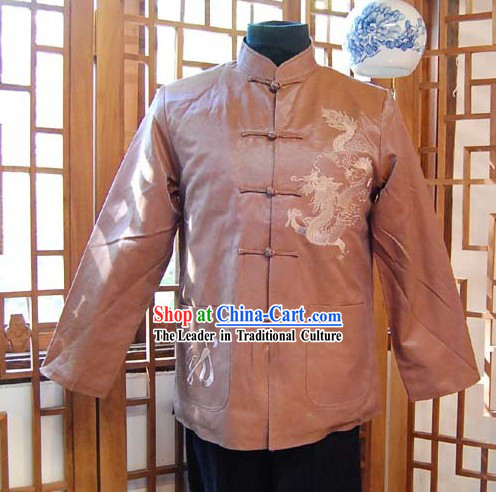 Chinese Classical Traditional Mandarin Blouse for Man