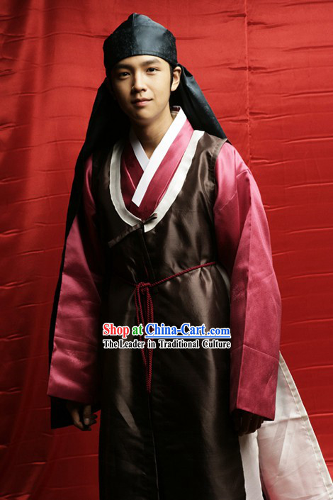 Ancient Korean Young Men Dress Set