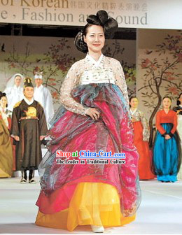 Ancient Korean Palace Dress Set for Women