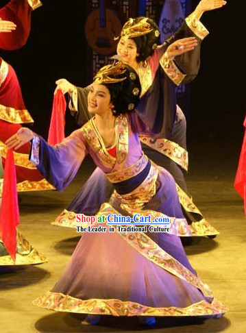 Chinese Palace Dance Costume Complete Set