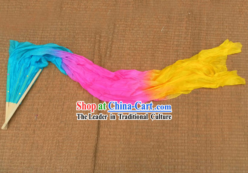 Chinese Silk Fan Streamer