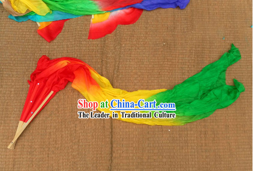 Chinese Silk Fan Streamer