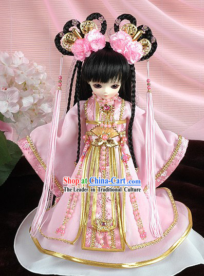 Chinese Classical Peace Princess Costumes Complete Set
