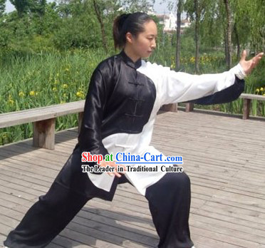 Traditional Chinese Silk Tai Chi Uniform Set